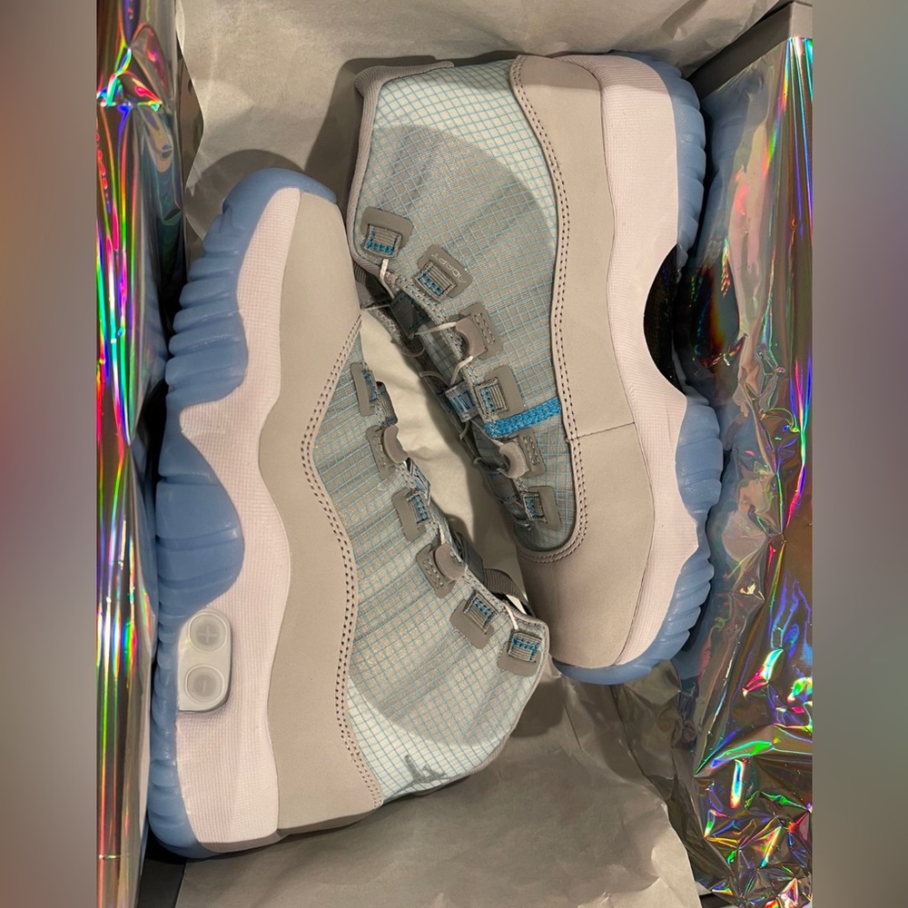 Jordan 11 Adapt Powder Blue